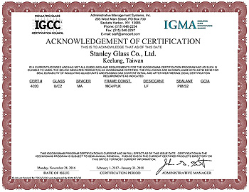 IGCC美國複層認證